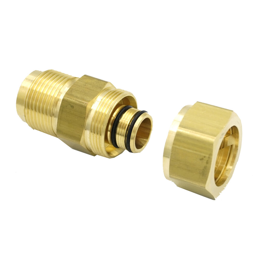 Python Male Compression Fitting Assembly