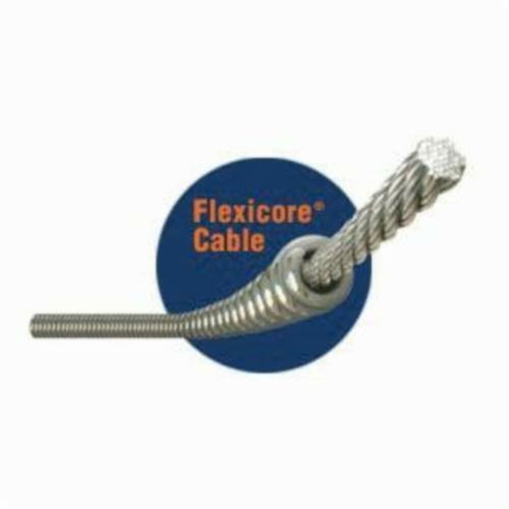 General Wire 6-25HE1-A Flexicore 5/16 x 25 Cable with El Basin Plug Head Small 