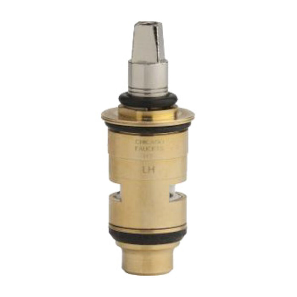 1-100XKCJKABNF 1/4-Turn Left Hand Operating Cartridge With Integrated Check Valve, For Use With 445-PVBRXKCCP Wall Mounted Manual Sink Faucet, 2-1/2 in H, Ceramic Filter, Domestic, Commercial