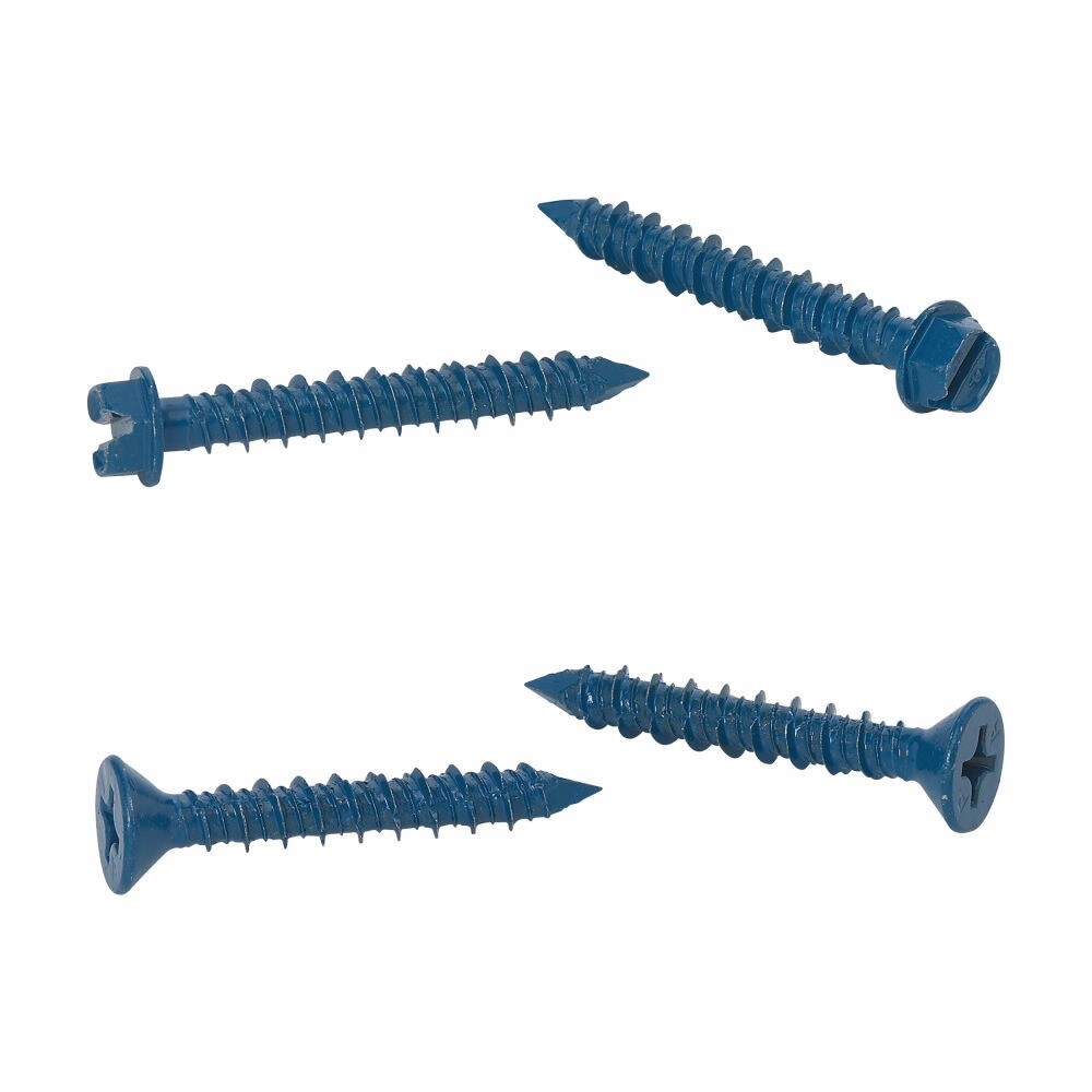 ACS-18-125F 1/4 in x 1-1/4 in, Concrete Screws