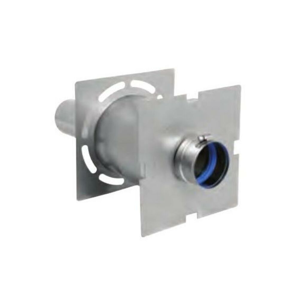 FSWT4 FasNSeal Adjustable Wall Thimble, 4 in Dia x 18 in L, Stainless Steel, 27 ga