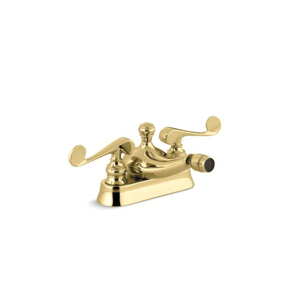 16131-4-PB Revival® Centerset Bidet Faucet, Vibrant® Polished Brass