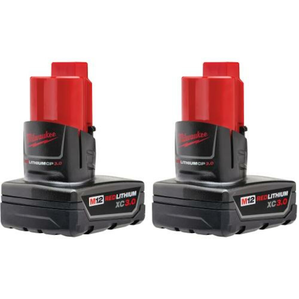 Milwaukee 48-11-2412 M12 REDLITHIUM Rechargeable Cordless Battery Pack