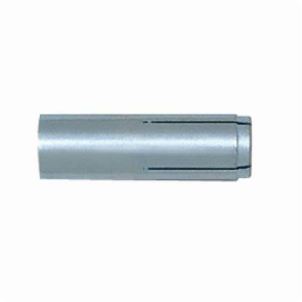 Powers® 6304 Dropin™ Smooth Wall Threaded Drop-In Anchor, 1/4 in, 3/8 in Drill, Carbon Steel, 1 in D Min Embedment