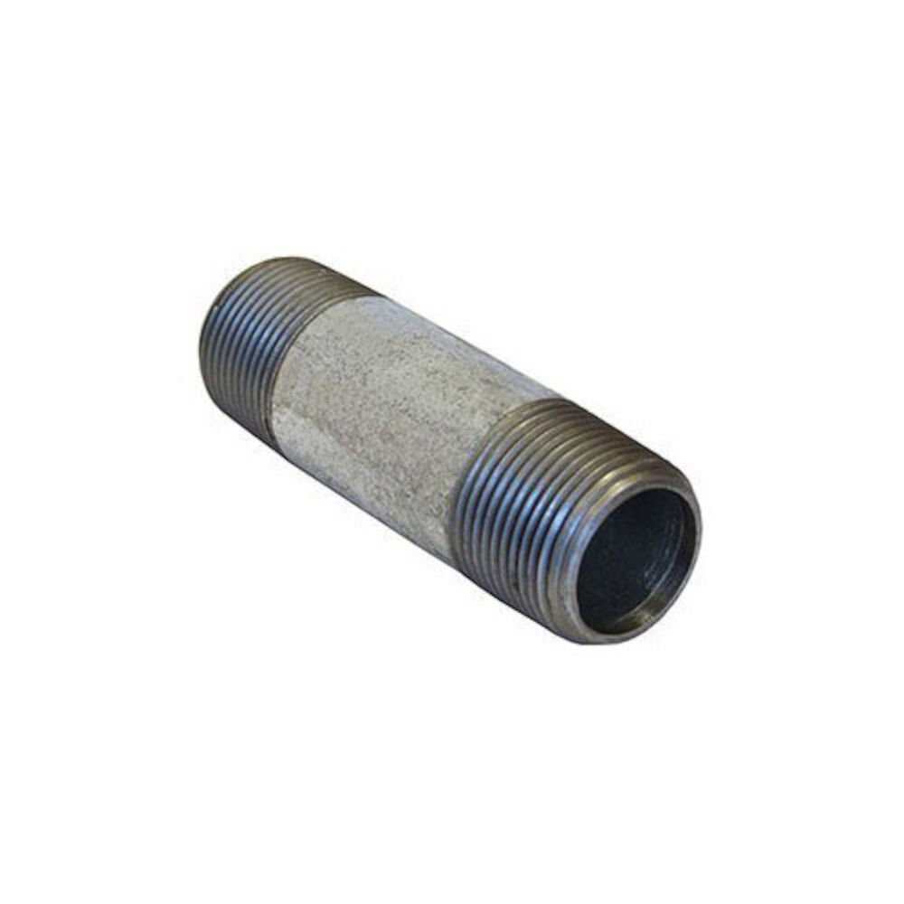 0331063008 FIG 342 Pipe Nipple, 6 inx9 in L Carbon Steel, Hot Dipped Galvanized