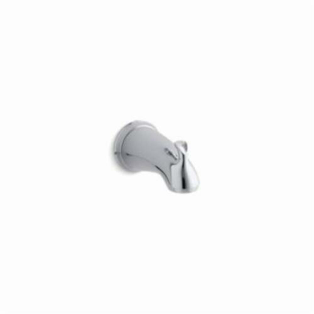 10280-4-CP Forte® Diverter Bath Spout With Sculpted Lift Rod, Polished Chrome