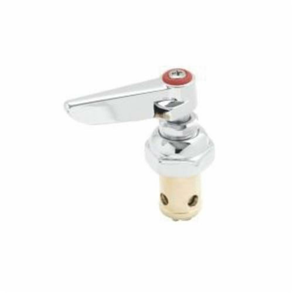002714-40 Right Hand Hot Faucet Spindle Assembly, Metal, Chrome Plated