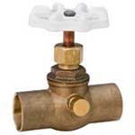 Stop-and-Waste Valve