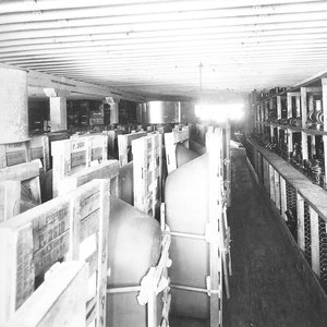 Crates of bathtubs