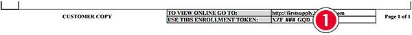 Billtrust sign up enrollment token