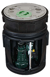 Zoeller 912 Basin Shown with NEW 8 in. Riser Extension