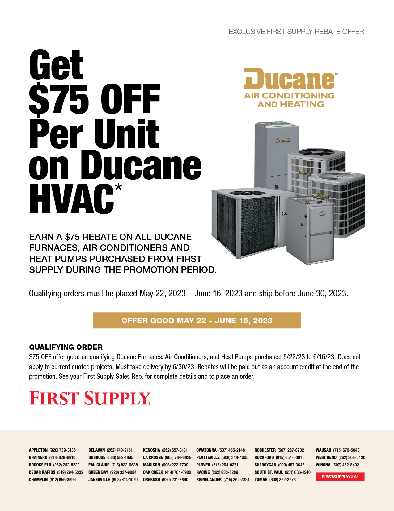 Ducane Offer